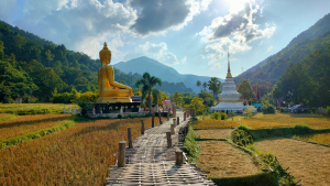 Na Khu Ha Temple as seen from the walkway